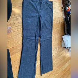 New York and company size 10 tall navy blue work pants